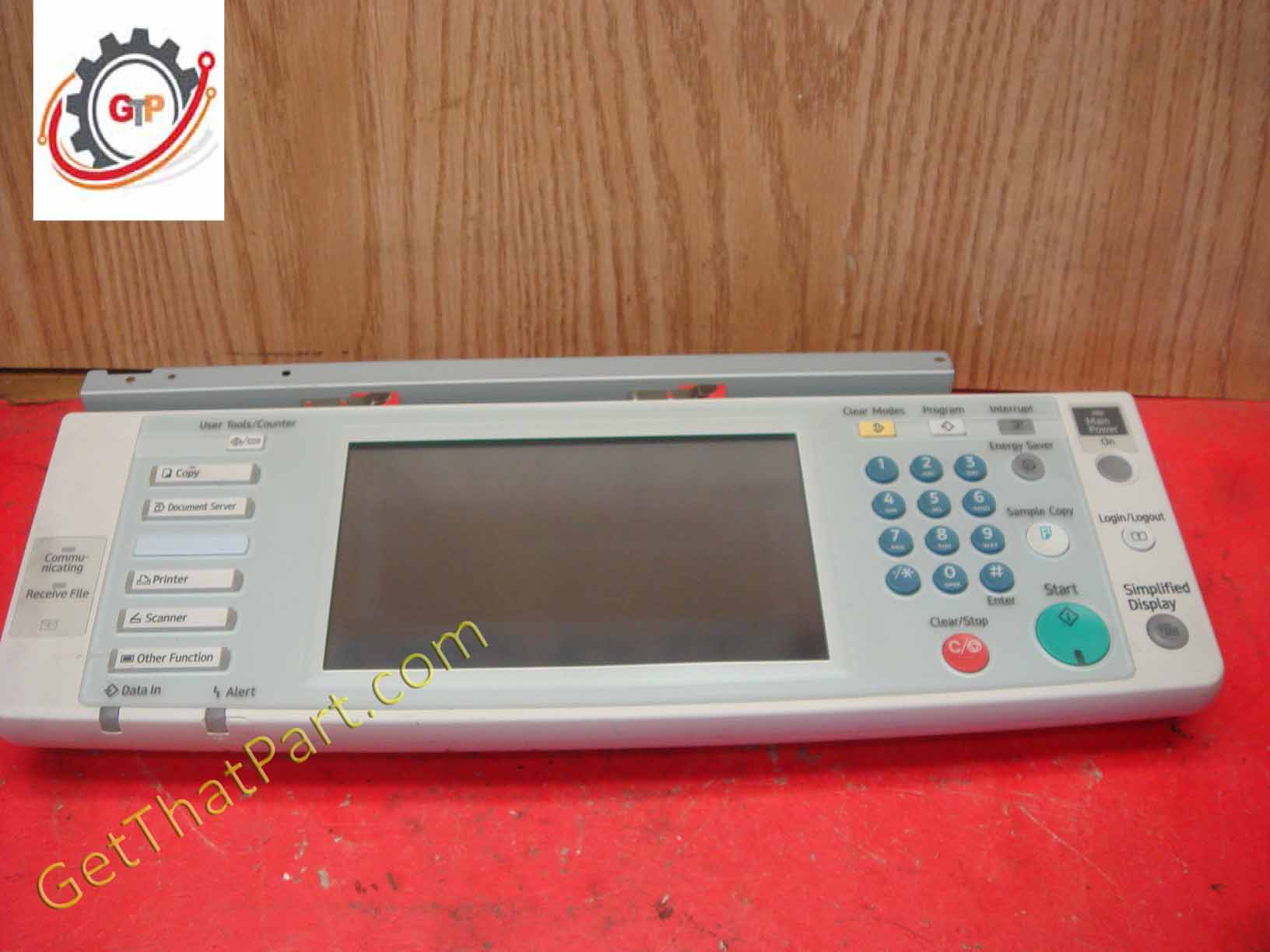 Ricoh C5000 C4000 Copier Complete Oem Operator Control Panel Assembly